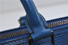 Authentic LOUIS VUITTON Epi Speedy 25 Hand Bag Purse Blue M43015 LV 7777C