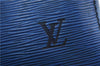 Authentic LOUIS VUITTON Epi Speedy 25 Hand Bag Purse Blue M43015 LV 7777C