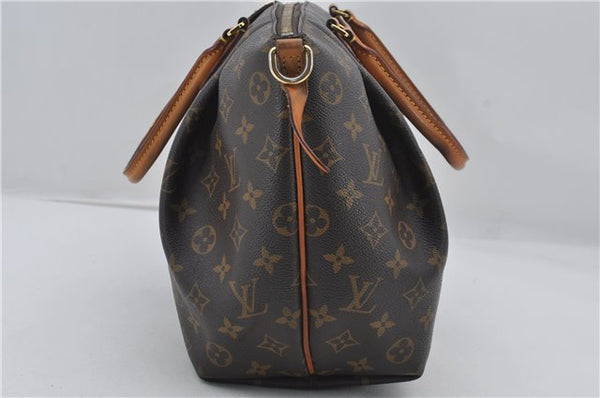 Authentic Louis Vuitton Monogram Turenne MM M48814 2Way Shoulder Hand Bag 7777E