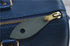 Authentic LOUIS VUITTON Epi Speedy 30 Hand Bag Blue M43005 LV 7778C