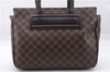 Authentic Louis Vuitton Damier Parioli PM Shoulder Tote Bag N51123 LV 7778E