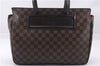 Authentic Louis Vuitton Damier Parioli PM Shoulder Tote Bag N51123 LV 7778E