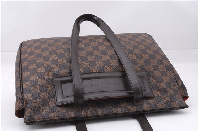 Authentic Louis Vuitton Damier Parioli PM Shoulder Tote Bag N51123 LV 7778E