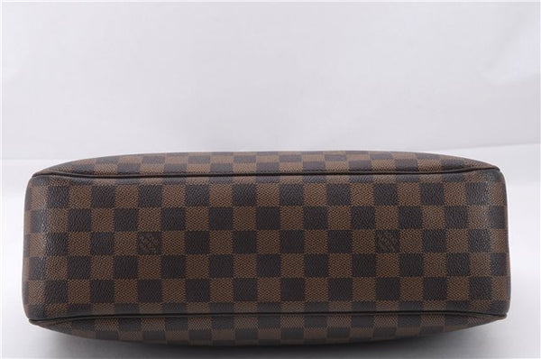 Authentic Louis Vuitton Damier Parioli PM Shoulder Tote Bag N51123 LV 7778E