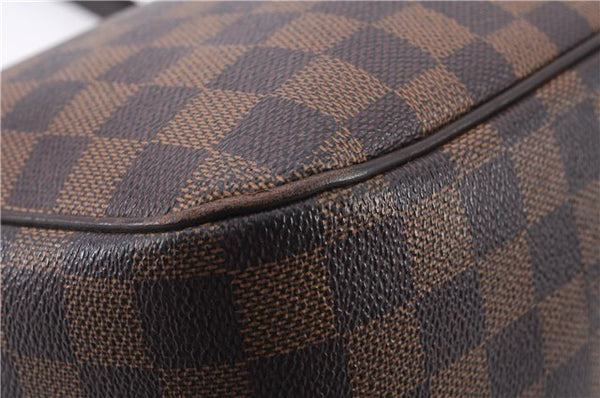 Authentic Louis Vuitton Damier Parioli PM Shoulder Tote Bag N51123 LV 7778E