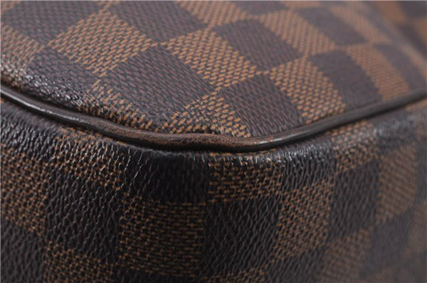 Authentic Louis Vuitton Damier Parioli PM Shoulder Tote Bag N51123 LV 7778E