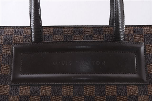 Authentic Louis Vuitton Damier Parioli PM Shoulder Tote Bag N51123 LV 7778E