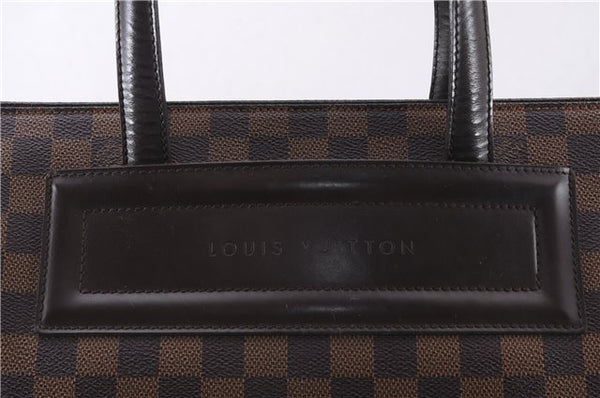 Authentic Louis Vuitton Damier Parioli PM Shoulder Tote Bag N51123 LV 7778E