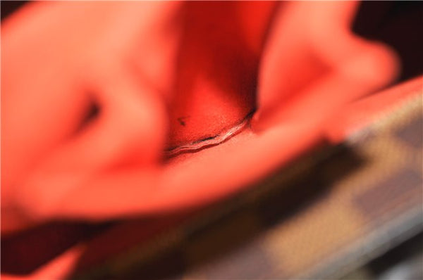 Authentic Louis Vuitton Damier Parioli PM Shoulder Tote Bag N51123 LV 7778E