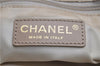 Authentic CHANEL New Travel Line Shoulder Tote Bag Nylon Leather Beige 7779D