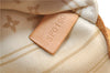 Authentic Louis Vuitton Damier Azur Neverfull MM Tote Bag N51107 LV 7779E