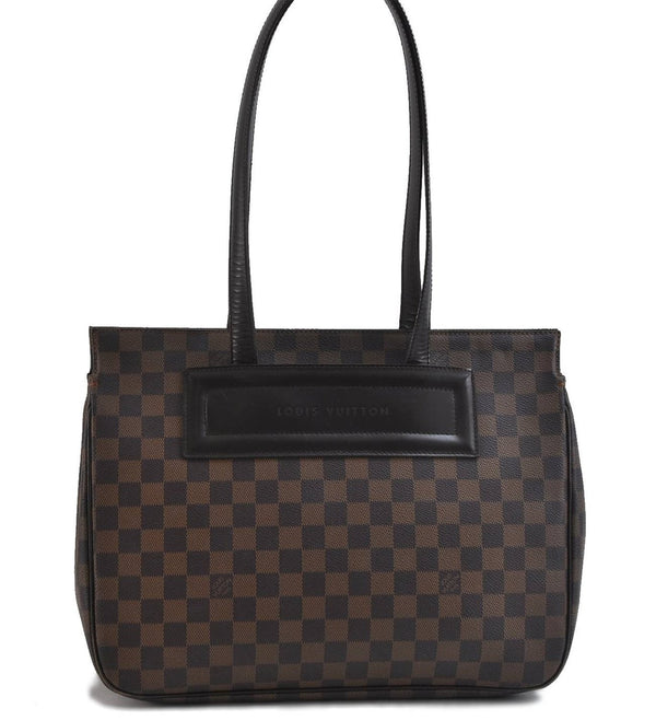 Authentic LOUIS VUITTON Damier Parioli PM Shoulder Tote Bag N51123 LV 7781C