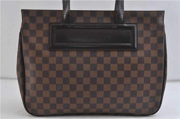 Authentic LOUIS VUITTON Damier Parioli PM Shoulder Tote Bag N51123 LV 7781C