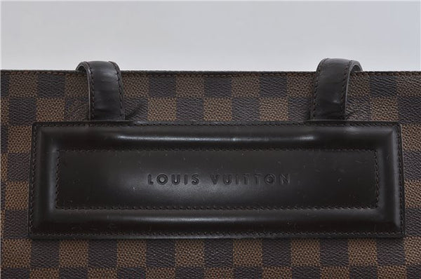 Authentic LOUIS VUITTON Damier Parioli PM Shoulder Tote Bag N51123 LV 7781C