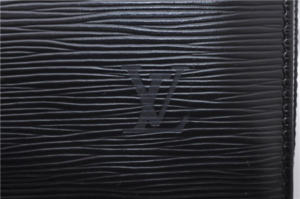 Authentic Louis Vuitton Epi Speedy 25 Hand Boston Bag Black M59232 LV 7781D
