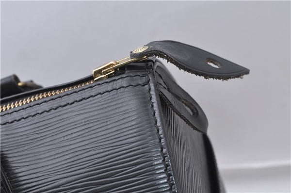 Authentic Louis Vuitton Epi Speedy 25 Hand Boston Bag Black M59232 LV 7781D