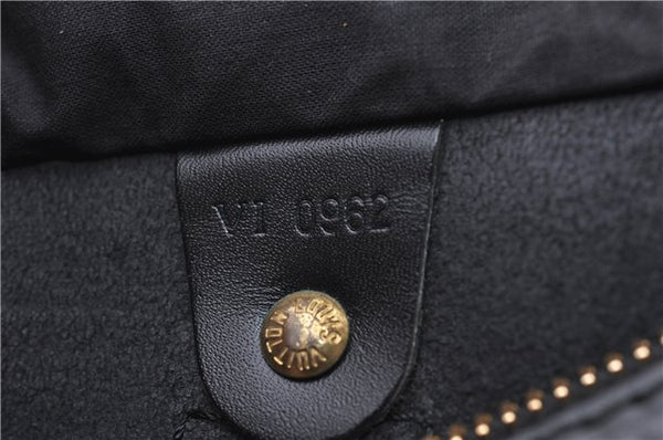 Authentic Louis Vuitton Epi Speedy 25 Hand Boston Bag Black M59232 LV 7781D