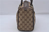 Authentic GUCCI Abbey Shoulder Hand Bag Purse GG Canvas Leather Brown 7784D