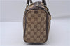 Authentic GUCCI Abbey Shoulder Hand Bag Purse GG Canvas Leather Brown 7784D