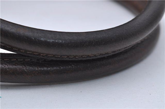 Authentic GUCCI Abbey Shoulder Hand Bag Purse GG Canvas Leather Brown 7784D