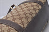Authentic GUCCI Abbey Shoulder Hand Bag Purse GG Canvas Leather Brown 7784D