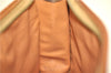 Authentic CELINE Macadam Blason Pattern Clutch Hand Bag PVC Leather Brown 7786D