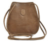 Authentic YVES SAINT LAURENT Shoulder Cross Body Bag PVC Leather Brown 7787C