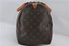 Authentic Louis Vuitton Monogram Keepall 45 Travel Boston Bag M41428 LV 7789E