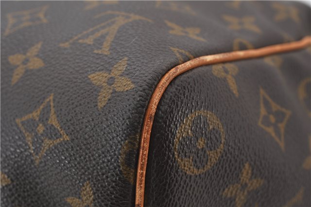 Authentic Louis Vuitton Monogram Keepall 45 Travel Boston Bag M41428 LV 7789E