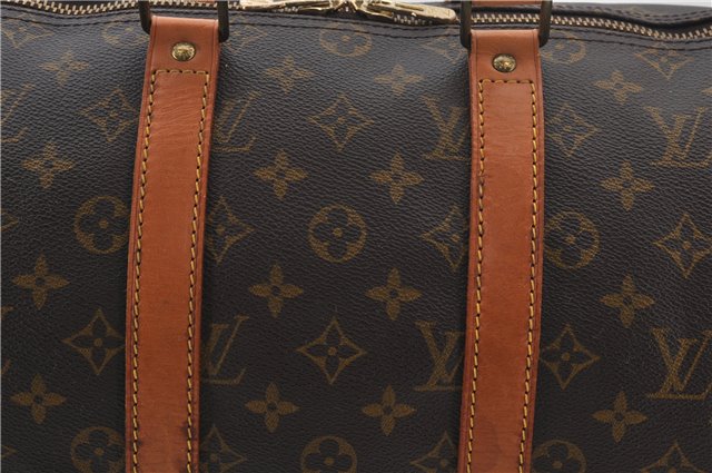 Authentic Louis Vuitton Monogram Keepall 45 Travel Boston Bag M41428 LV 7789E