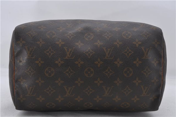 Authentic Louis Vuitton Monogram Speedy 30 Hand Boston Bag M41526 LV 7790D