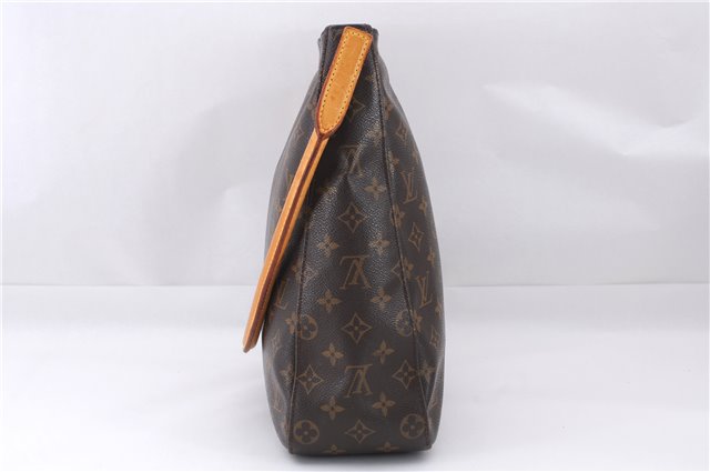 Authentic Louis Vuitton Monogram Looping GM Shoulder Bag M51145 LV 7790E