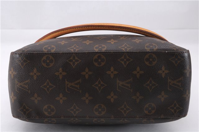 Authentic Louis Vuitton Monogram Looping GM Shoulder Bag M51145 LV 7790E