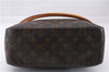 Authentic Louis Vuitton Monogram Looping GM Shoulder Bag M51145 LV 7790E