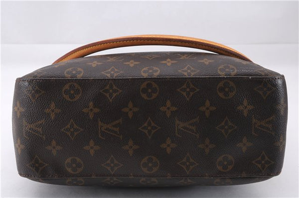 Authentic Louis Vuitton Monogram Looping GM Shoulder Bag M51145 LV 7790E