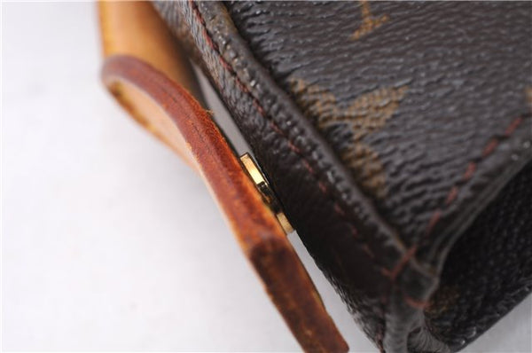 Authentic Louis Vuitton Monogram Looping GM Shoulder Bag M51145 LV 7790E