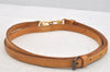 Authentic Louis Vuitton Leather Shoulder Strap Beige 48.2-55.1" LV 7790I