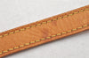 Authentic Louis Vuitton Leather Shoulder Strap Beige 48.2-55.1" LV 7790I