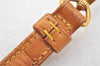 Authentic Louis Vuitton Leather Shoulder Strap Beige 48.2-55.1" LV 7790I