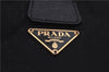 Authentic PRADA Nylon Leather Tessuto Shoulder Hand Bag BR0319 Black 7791D