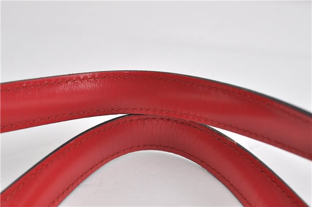 Auth Louis Vuitton Epi Saint Jacques Shopping Shoulder Bag Red M52267 LV 7791F