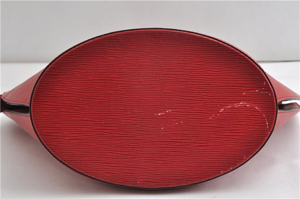 Auth Louis Vuitton Epi Saint Jacques Shopping Shoulder Bag Red M52267 LV 7791F