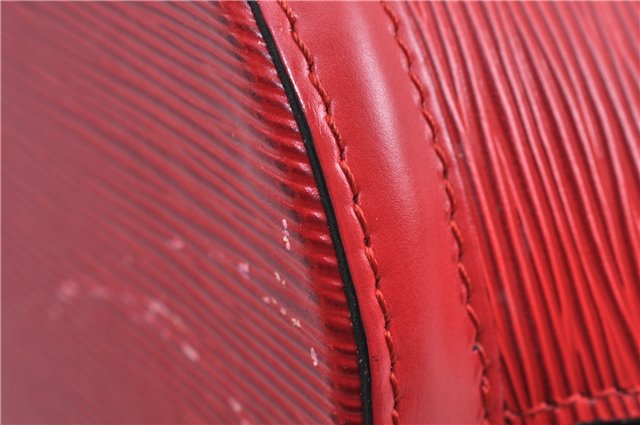 Auth Louis Vuitton Epi Saint Jacques Shopping Shoulder Bag Red M52267 LV 7791F