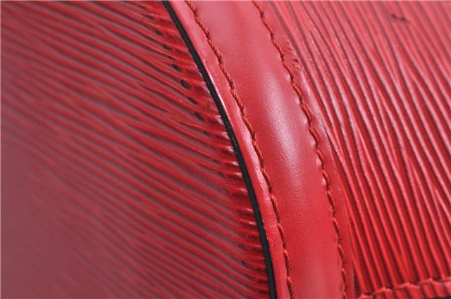 Auth Louis Vuitton Epi Saint Jacques Shopping Shoulder Bag Red M52267 LV 7791F