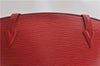 Auth Louis Vuitton Epi Saint Jacques Shopping Shoulder Bag Red M52267 LV 7791F