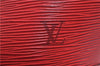 Auth Louis Vuitton Epi Saint Jacques Shopping Shoulder Bag Red M52267 LV 7791F