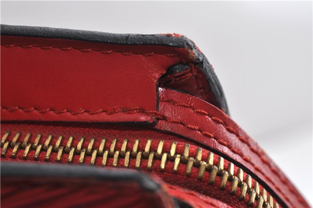 Auth Louis Vuitton Epi Saint Jacques Shopping Shoulder Bag Red M52267 LV 7791F