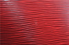 Auth Louis Vuitton Epi Saint Jacques Shopping Shoulder Bag Red M52267 LV 7791F