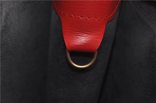 Auth Louis Vuitton Epi Saint Jacques Shopping Shoulder Bag Red M52267 LV 7791F