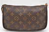 Authentic LOUIS VUITTON Monogram Pochette Accessoires Pouch M51980 LV 7792C